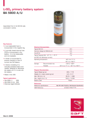 Saft BA 5800