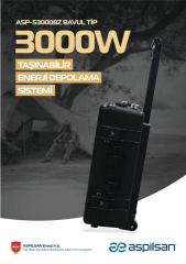 P-ASP-S3000BZ BAVUL TIPI ENERJI DEPOLAMA SISTEMI