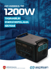 1200W Taşınabilir Enerji Depolama Sistemi