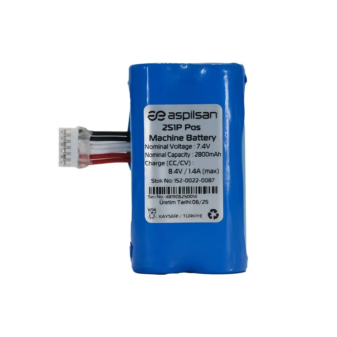 Pos Pax A910SF Bataryası 7.4V 2800mAh