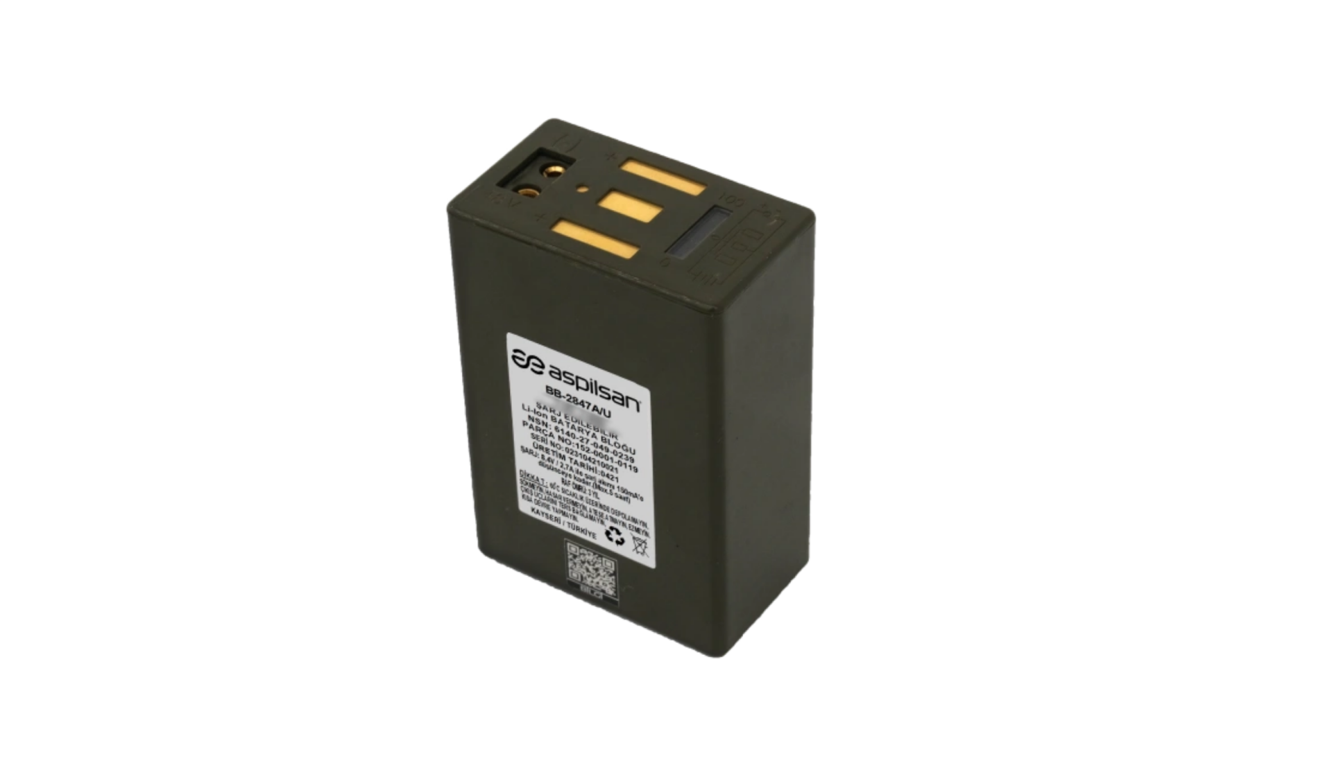 BB-2847 Li-Ion DS 7.2V 9Ah Batarya
