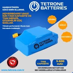 Hoverboard Bataryası 36V 5600mAh