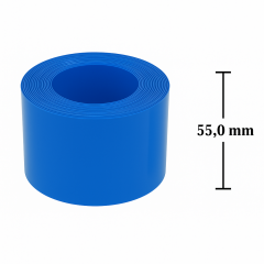 DIS KILIF 55X0.08 MM MAVI-(5 METRE)