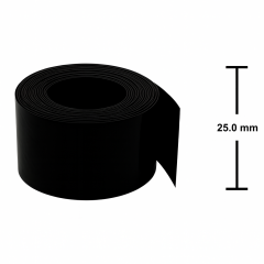 DIS KILIF 25X0.08 MM SIYAH - (5 METRE)