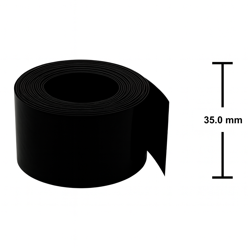 DIS KILIF 35X0.10 MM SIYAH - (5 METRE)