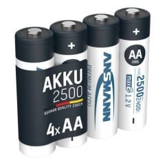 ANSMANN HR6 NiMH 2500mAh 1.2V - 4 Adet